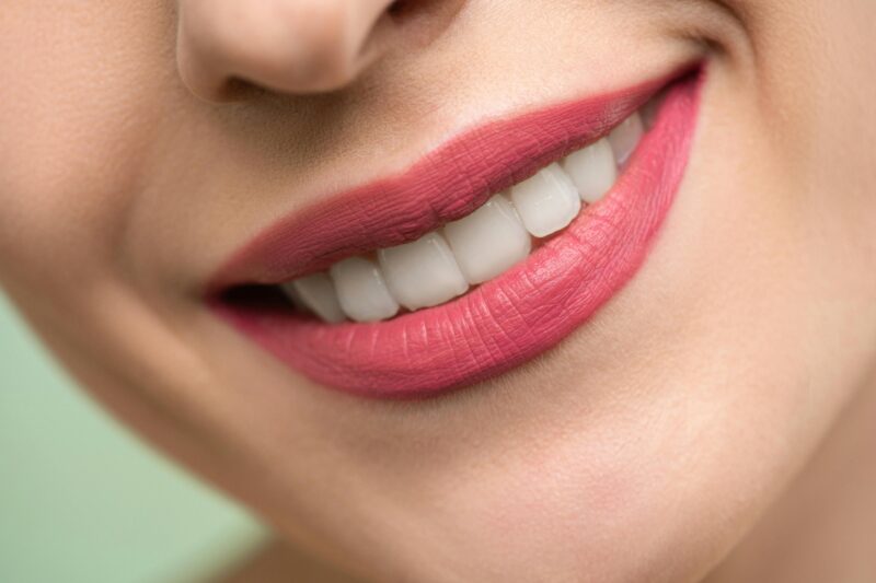 Close-up of woman smiling